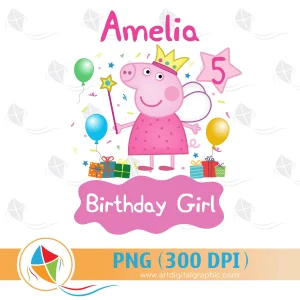 Birthday Girl Peppa Pig