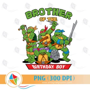 Brother of the Birthday Boy Ninja Turtle