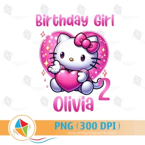 Birthday Girl Hello Kitty