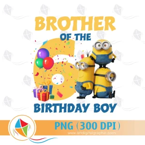 Brother of the Birthday Boy Minions