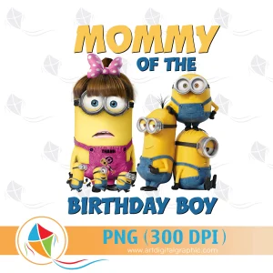 Mommy of the Birthday Boy Minions