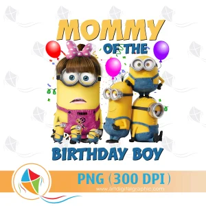 Mommy of the Birthday Boy Minions