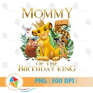 Mommy of the Birthday Boy Lion King