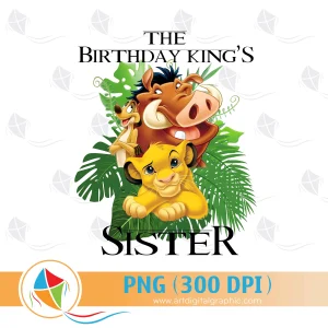 Sister of the Birthday Lion King