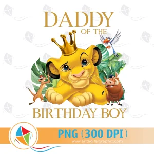 Daddy of the Birthday Boy Lion King