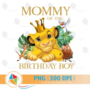 Mommy of the Birthday Boy Lion King