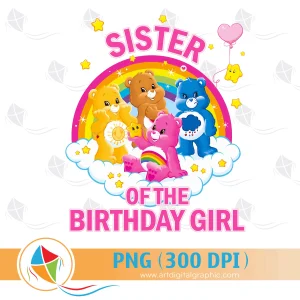 Sister of the Birthday Girl Care Bears