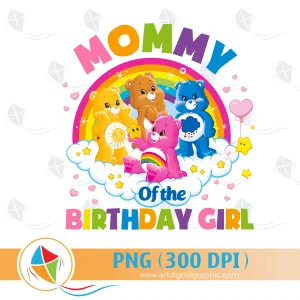 Mommy of the Birthday Girl Care Bears