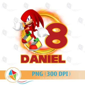 Knuckles Sonic Birthday