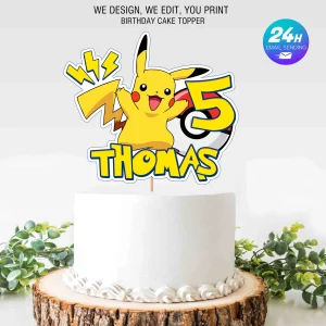 Pokemon Topper Cake