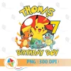 7th Birthday Boy Pokemon