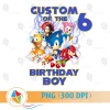 Birthday Boy Sonic