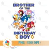 Brother of the Birthday Boy Sonic