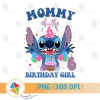 Mommy of the Birthday Girl Stitch