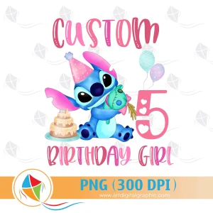 Birthday Girl Stitch