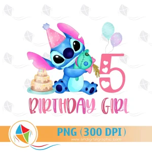 Birthday Girl Stitch