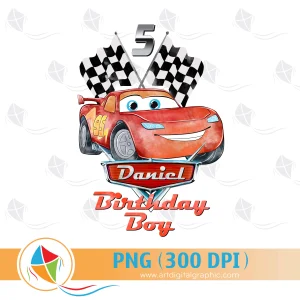 Disney Car Birthday Boy