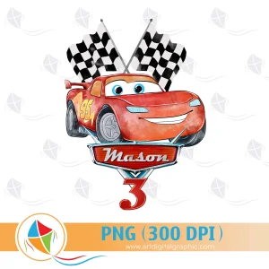 Disney Car Birthday Boy