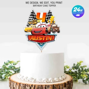 Disney Car Topper Cake