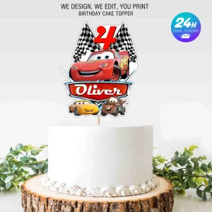 Disney Car Topper Cake