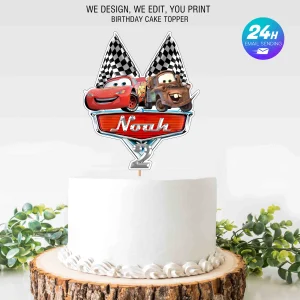 Disney Car Topper Cake