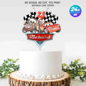 Disney Car Topper Cake