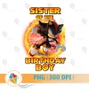 Sister of the Birthday Boy Shadow