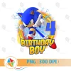4th Birthday Boy Sonic
