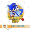 7th Birthday Boy Sonic