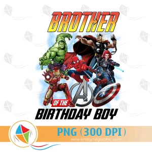Brother of the Birthday Boy Avengers