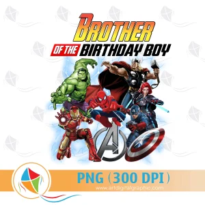 Brother of the Birthday Boy Avengers