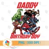 Daddy of the Birthday Boy Avengers