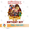 Sister of the Birthday Boy Roblox