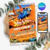 Hot Wheels Birthday Invitation