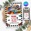 Birthday Invitation Hot Wheels