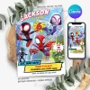 Birthday Spidey Invitation