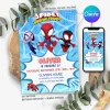 Spidey Birthday Invitation