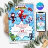 Spidey Birthday Invitation