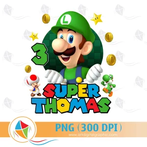 Super Luigi Birthday Boy
