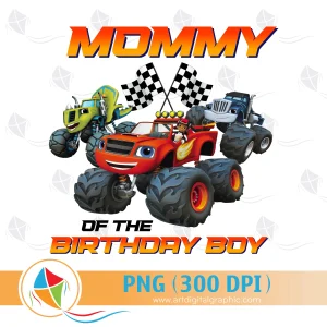 Mommy of the Birthday Boy Blaze Monster