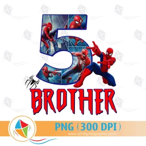 Brother Birthday Boy Spiderman
