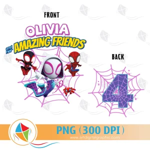 Spidey Birthday Girl