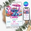 Stitch Birthday Invitation