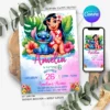 Stitch Birthday Invitation