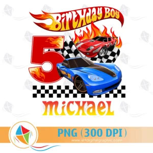 5th Birthday Hot Wheels