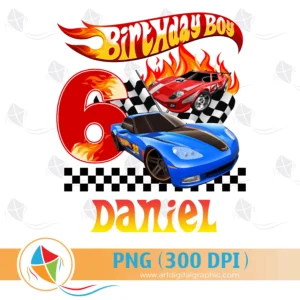 6th Birthday Hot Wheels