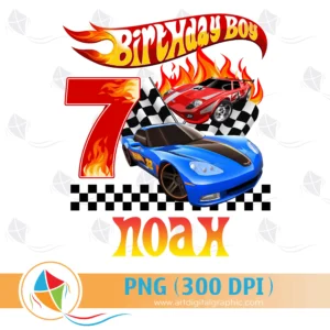 7th Birthday Hot Wheels