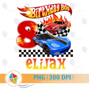 8th Birthday Hot Wheels