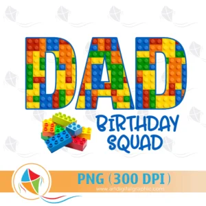 Dad of the Birthday Boy Lego