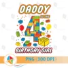 Daddy of the Birthday Girl Lego